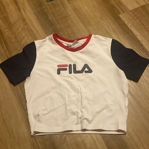 Fila cropped t-shirt